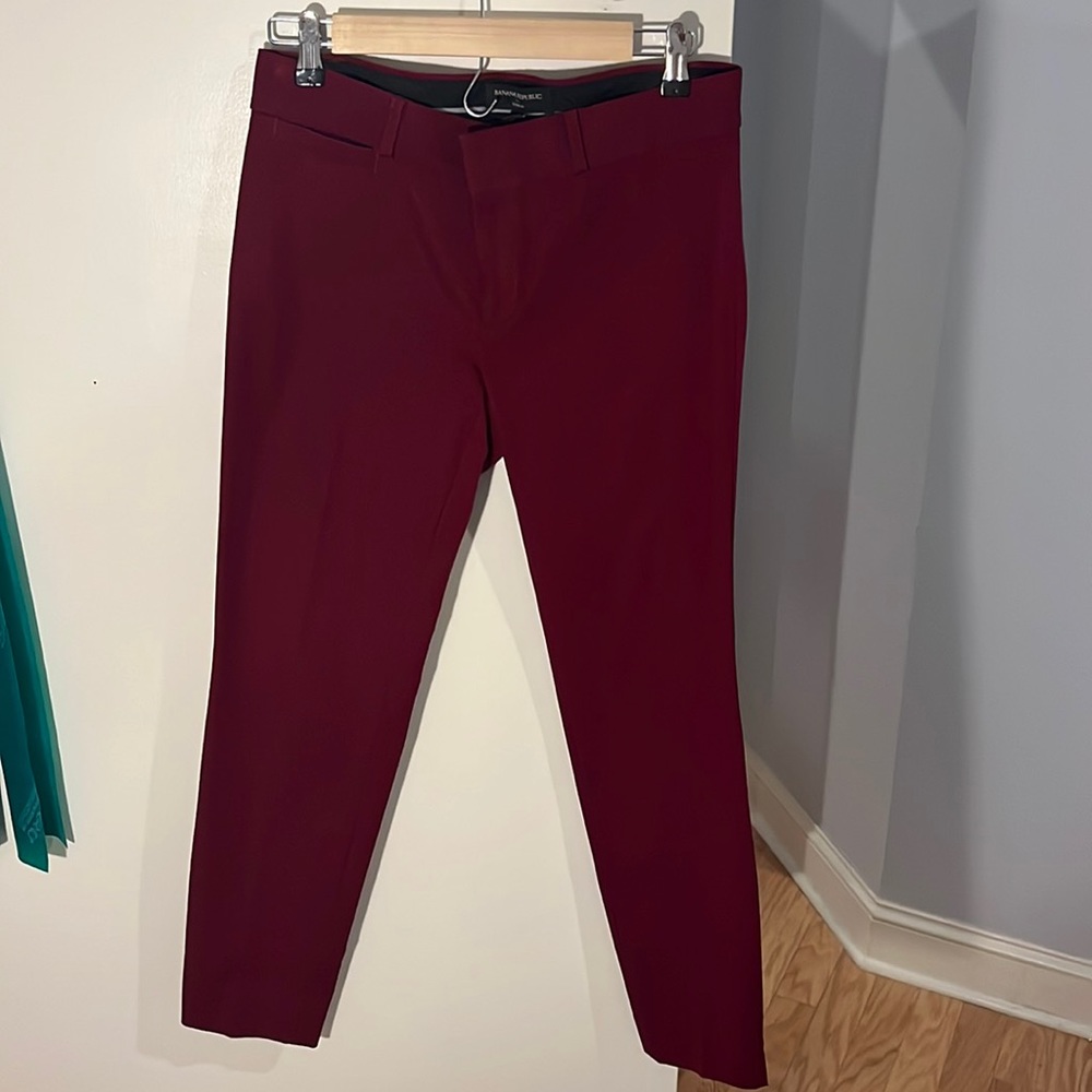 Banana republic sloan fit work pant